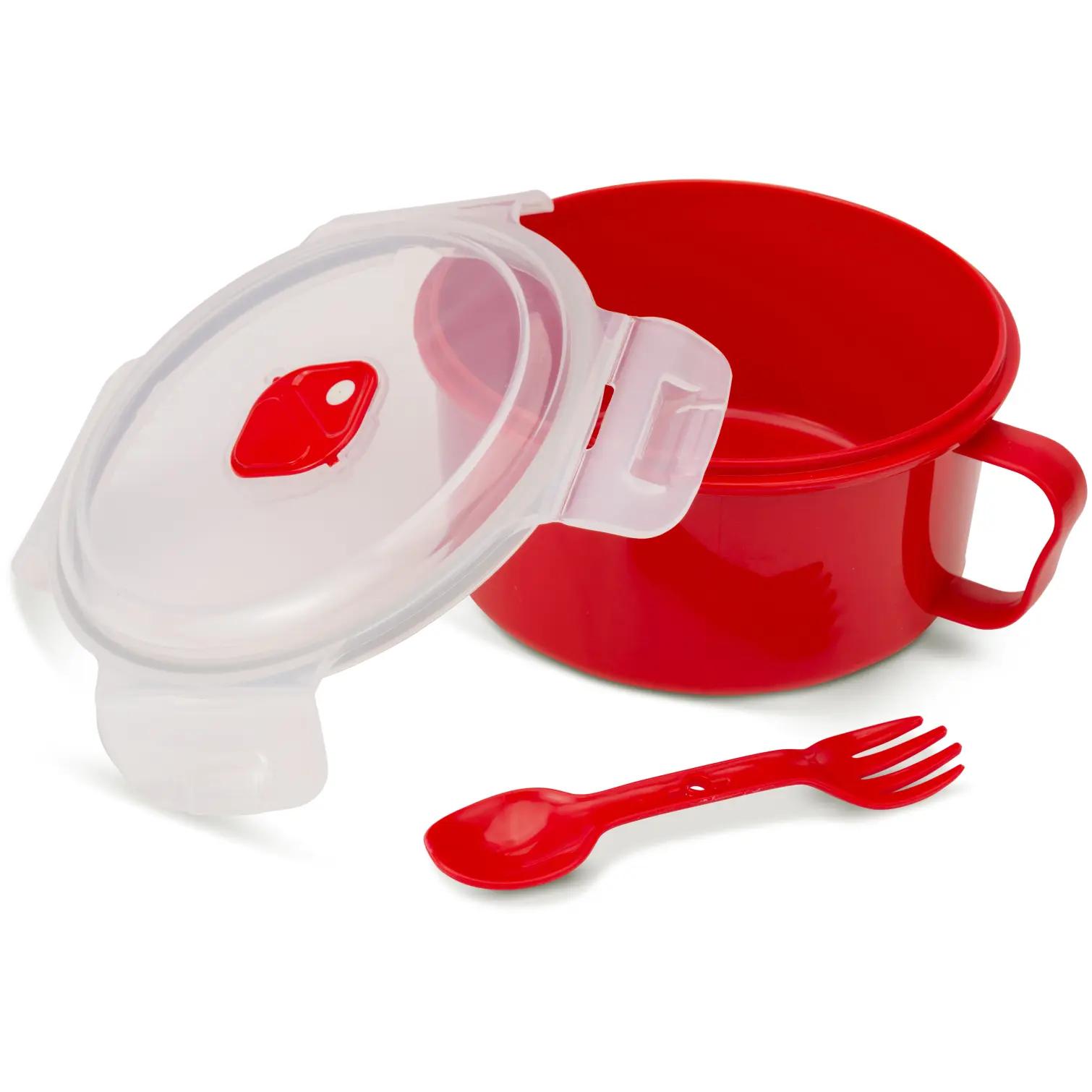 Microwave Bowl With Spork