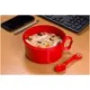 Microwave Bowl With Spork