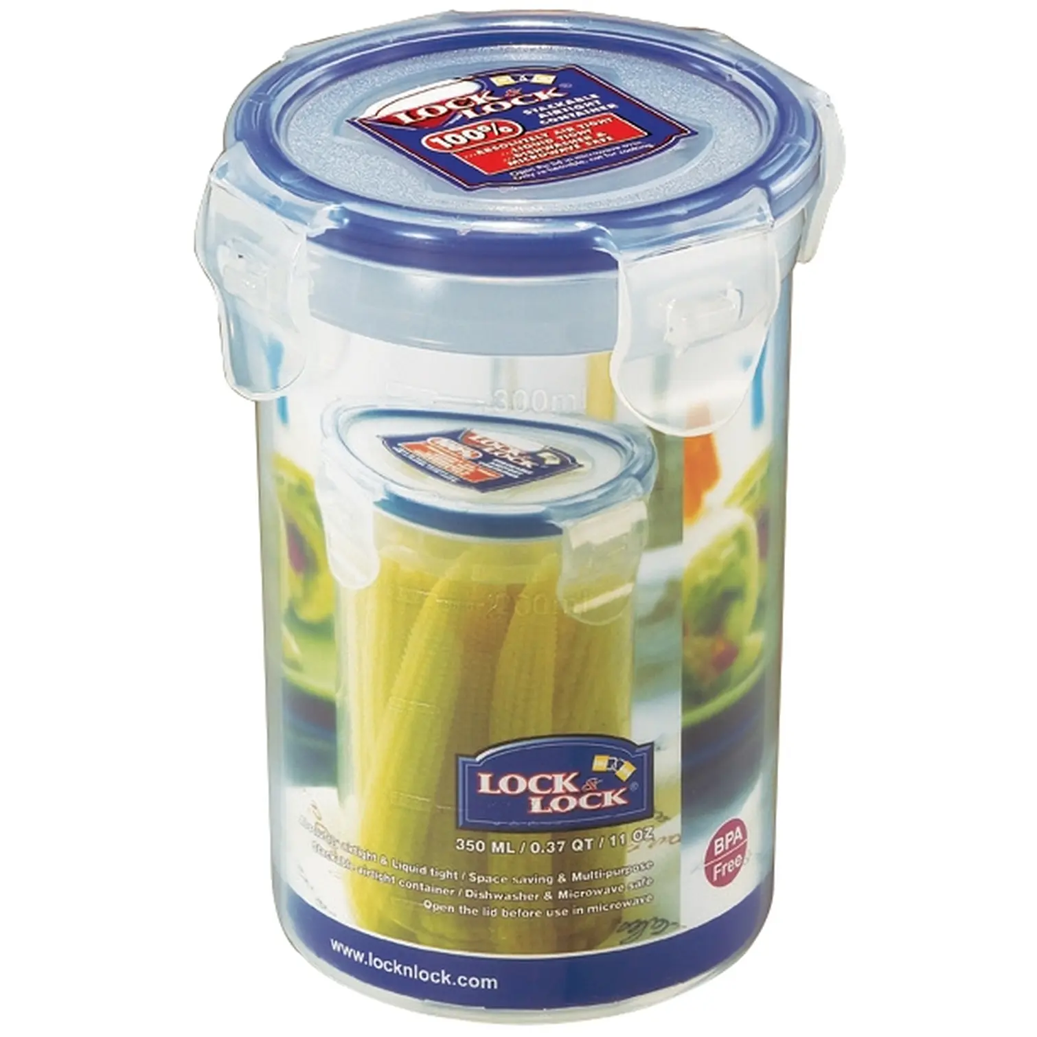 Lock & Lock 350ml Round Beaker