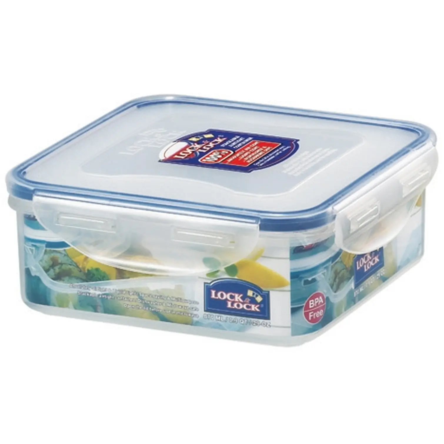 Lock & Lock 870ml Square Box