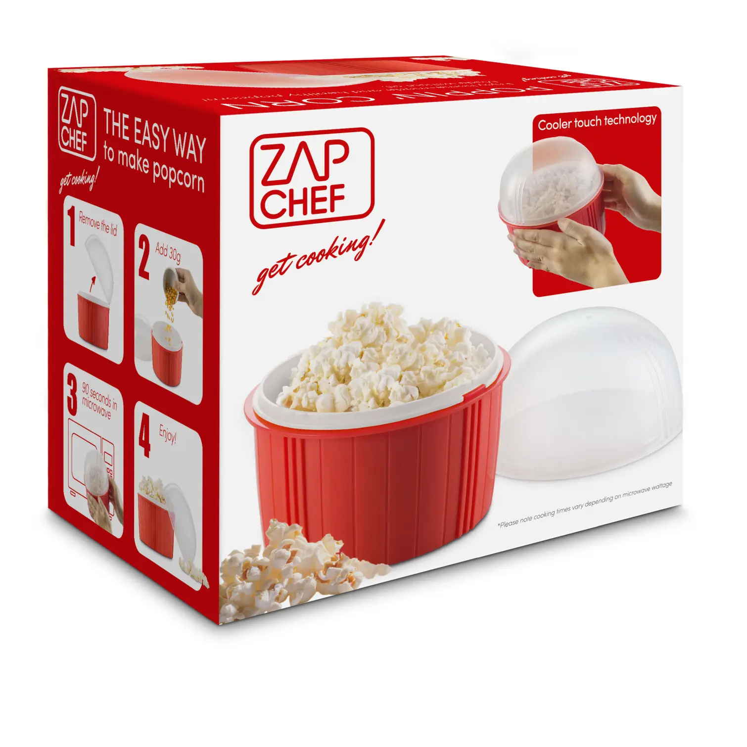 Zap Chef Poppin Corn