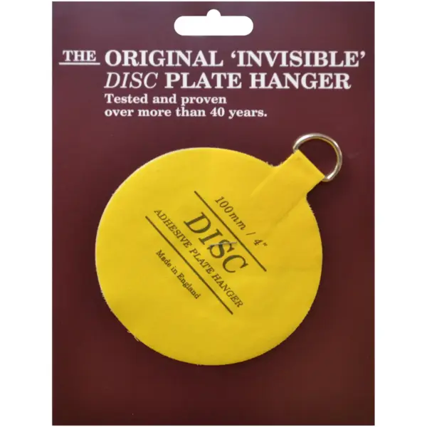 JYC0003 The Original Invisible Disc Plate Hanger 100mm