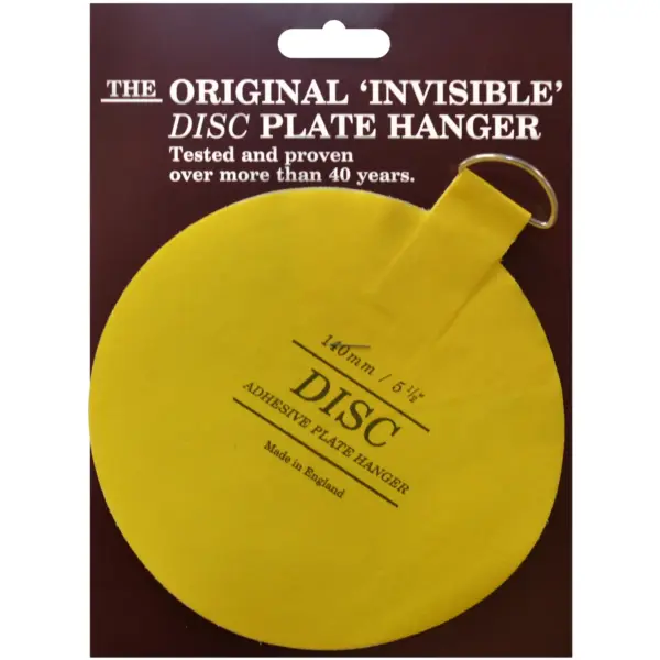 The Original Invisible Disc Plate Hanger 140mm