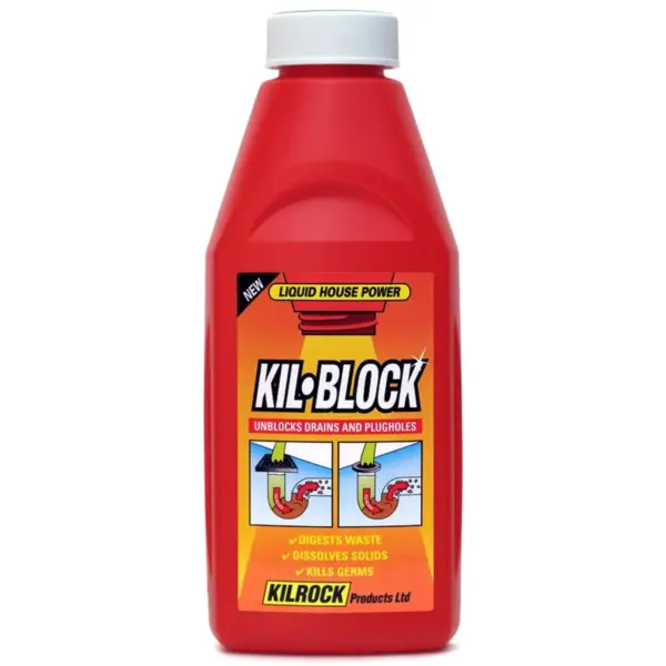 KIL0020 Kil-Block 500ml Drain Unblocker