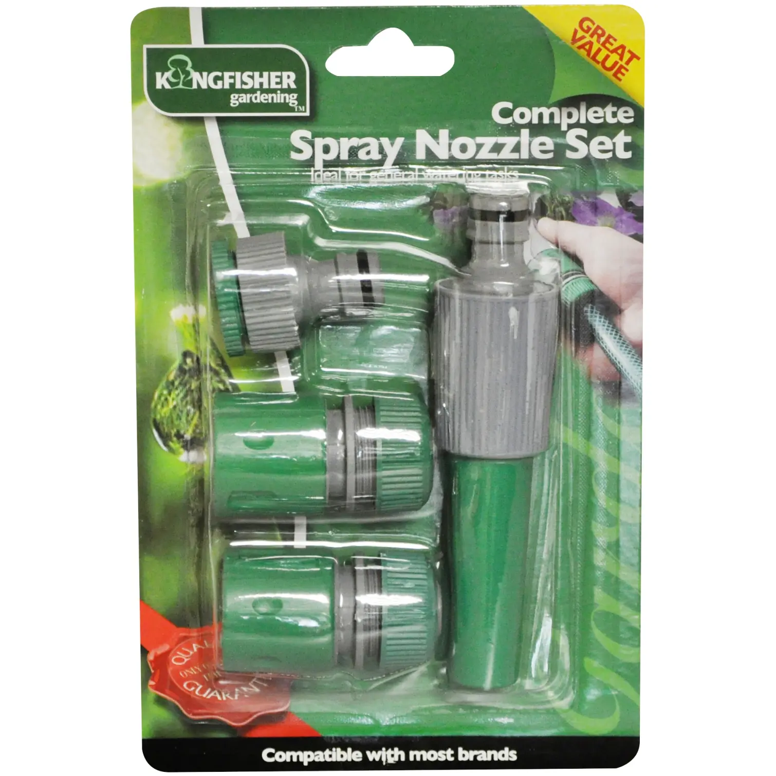 Kingfisher Spray Nozzle Starter Set