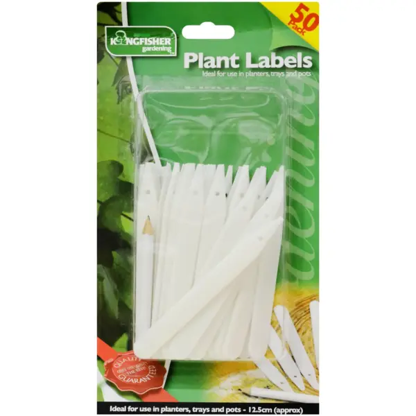 Kingfisher 5" Plant Label & Pencil 50