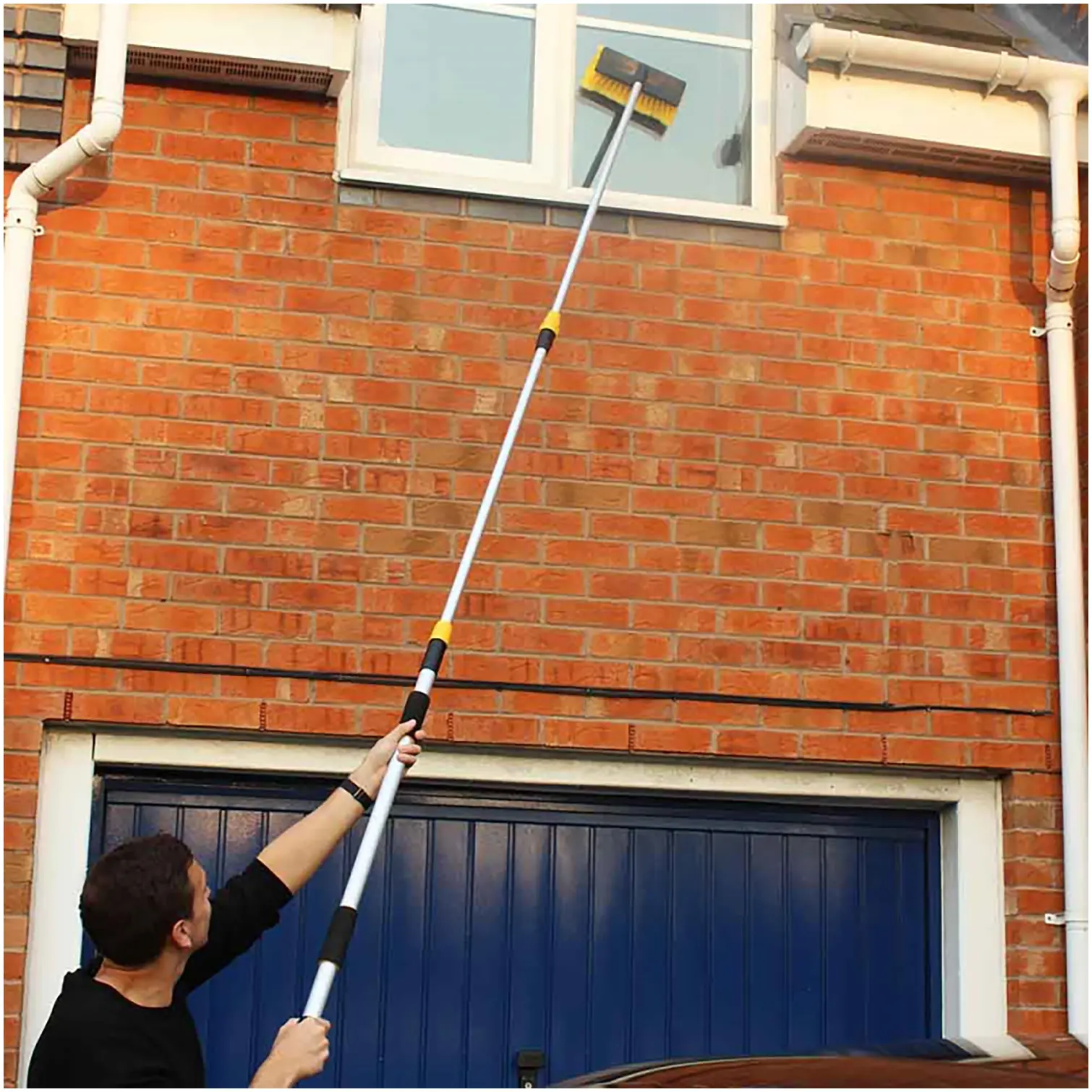 Kingfisher Telescopic Window Cleaning Set Extends To 3 metres