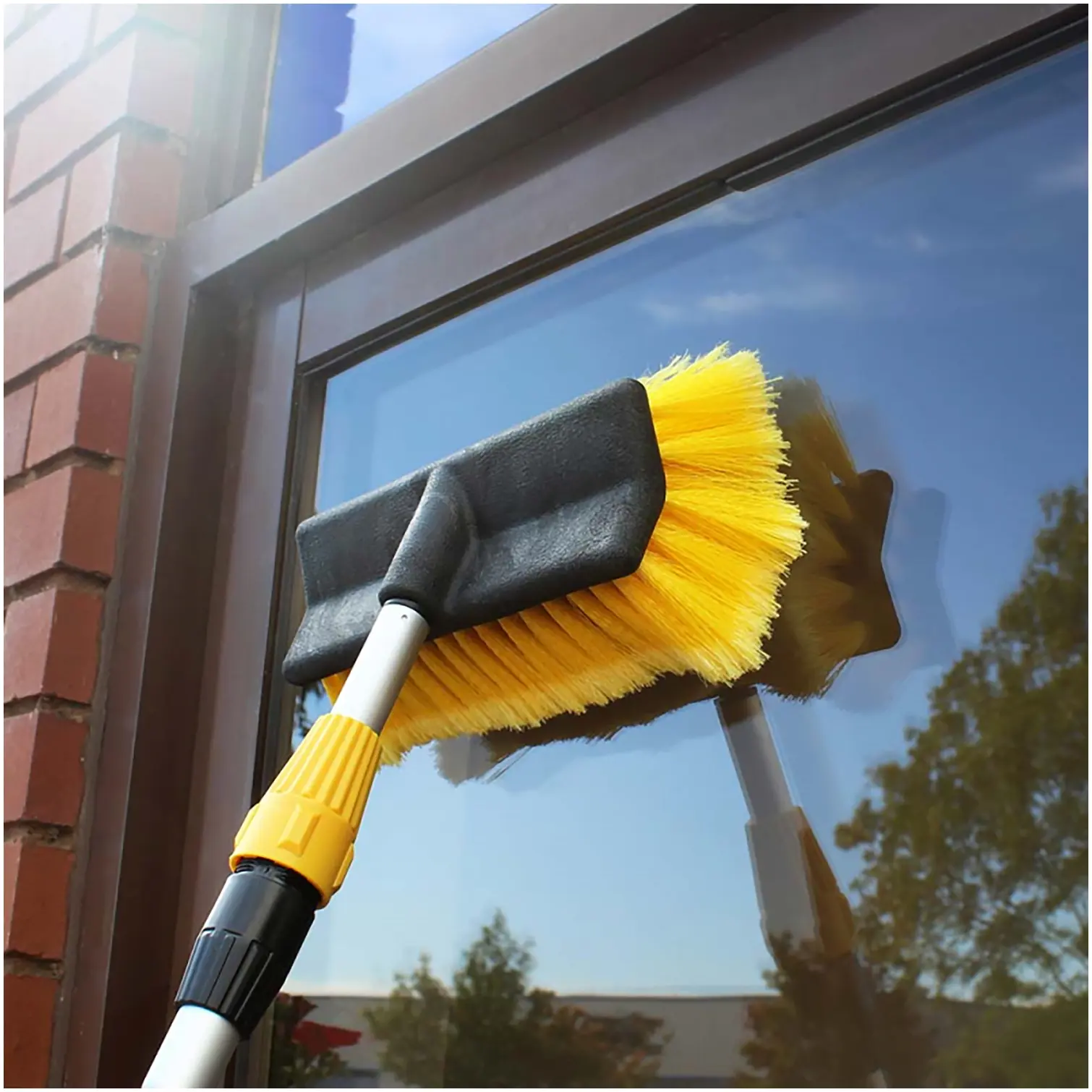 Kingfisher Telescopic Window Cleaning Set Extends To 3 metres