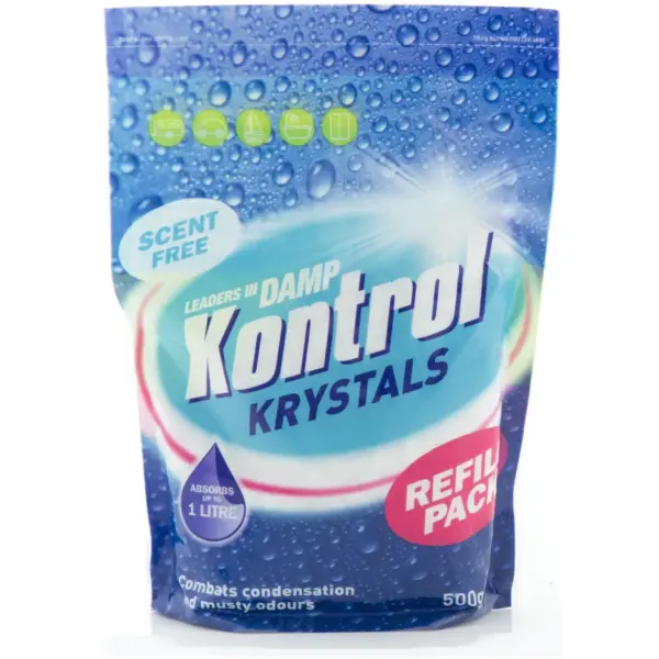 KON0005 Kontrol Krystals Refill Scent Free 500g