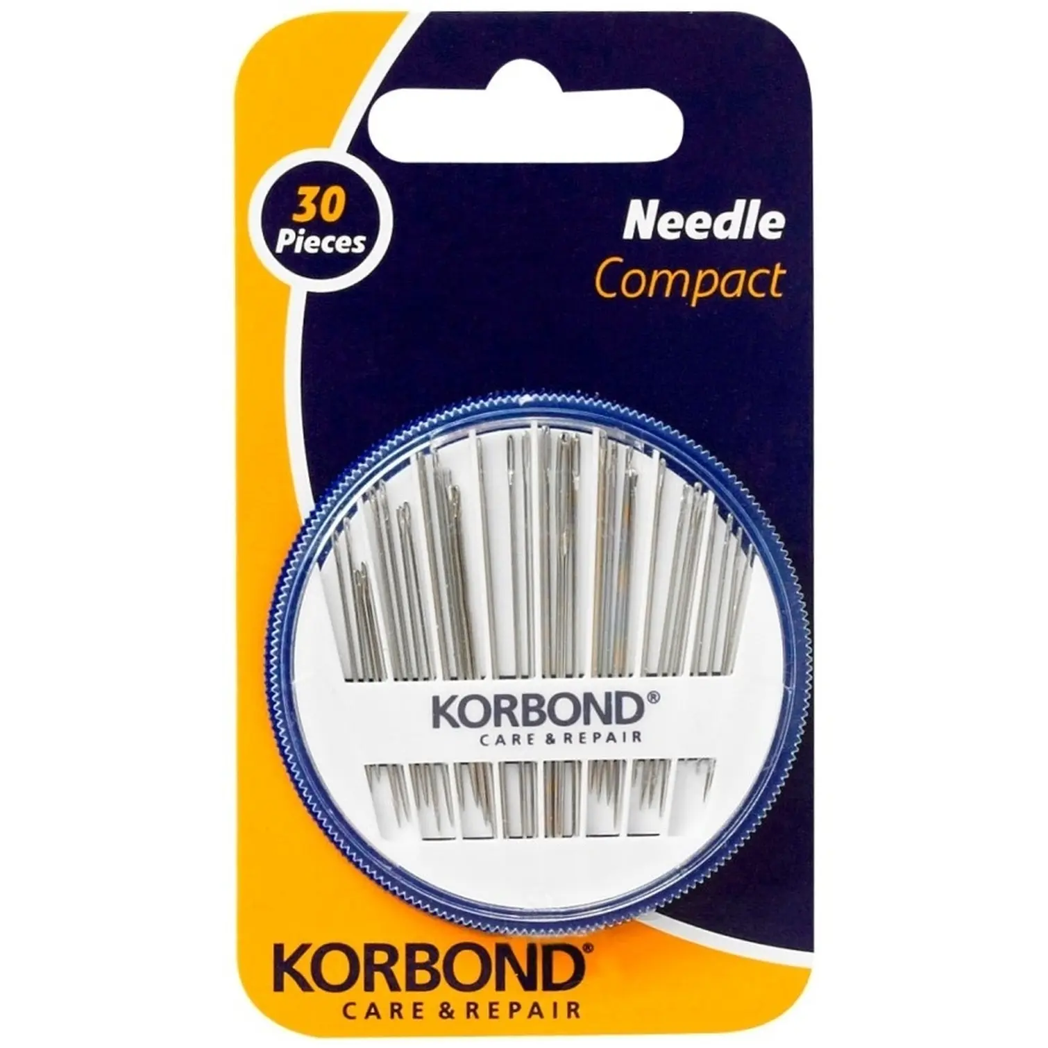 KORBOND Compact Needle Assortment Pack of 30