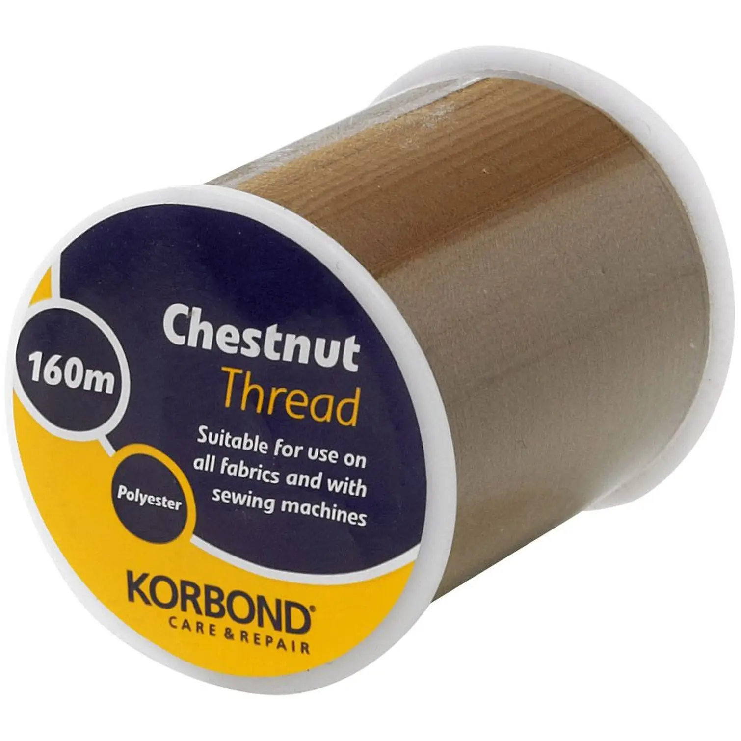 Korbond Polyester Thread Chestnut 160 meters