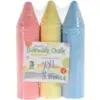 Mega Colour Chalk Set of 3