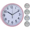 Wall Clock Assorted Colours 22.5cm