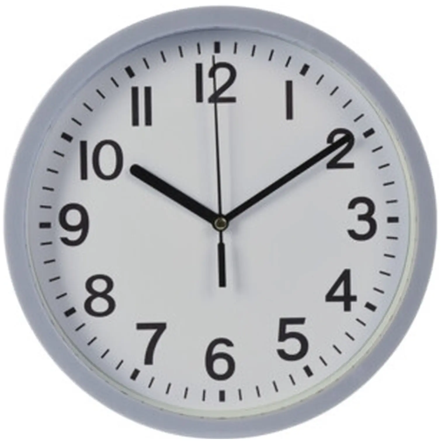 Wall Clock Assorted Colours 22.5cm