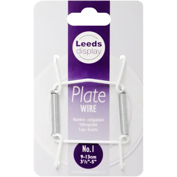 Leeds Display Plate Wire No.1 9 to 13cm