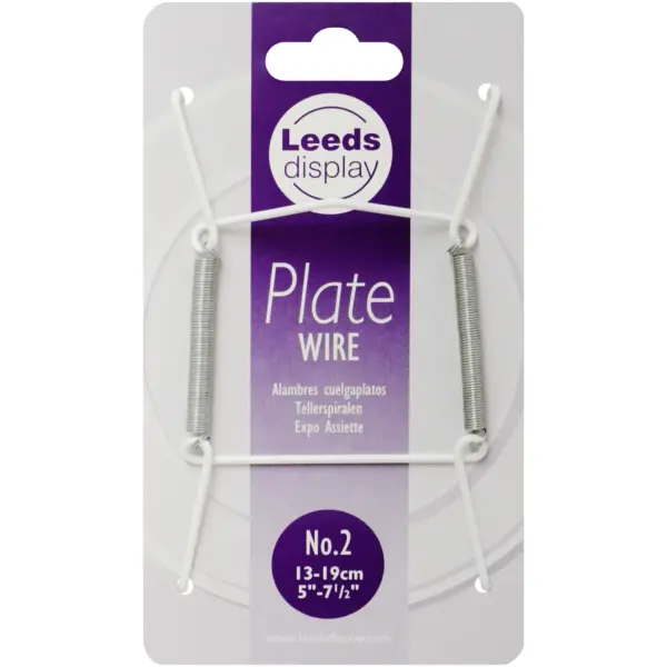 LEE0002 Leeds Display Plate Wire No.2 13 to 19cm