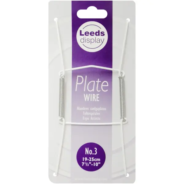 LEE0003 Leeds Display Plate Wire No.3 19 to 25cm