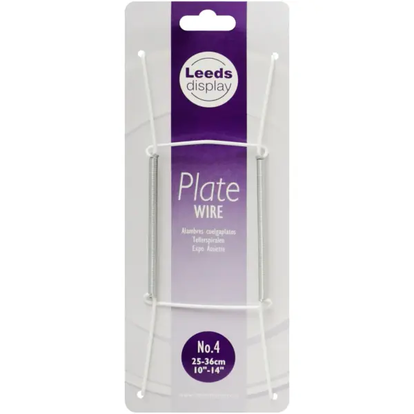 Leeds Display Plate Wire No.4 25 to 36cm
