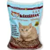 Kittilitt Natural Wood Cat Litter 30 Litres