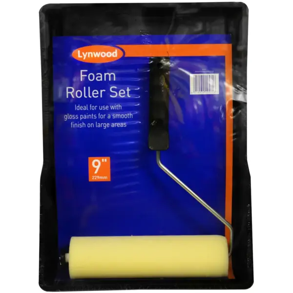 LYN0036 Lynwood Paint Foam Roller Set 23cm (9")