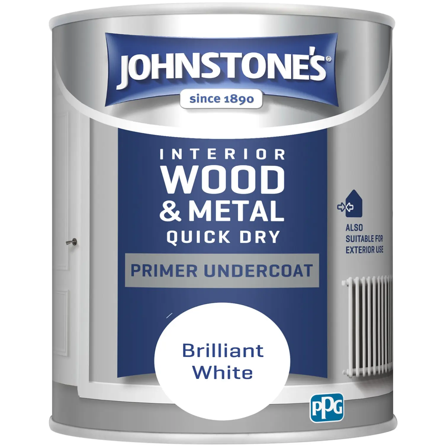 Johnstones Q/D Primer&U/Coat750ml