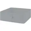 Whitmor Fabric Storage Bin Blue 27.3x27.6x10.8cm