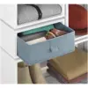 Whitmor Fabric Storage Bin Blue 27.3x27.6x10.8cm