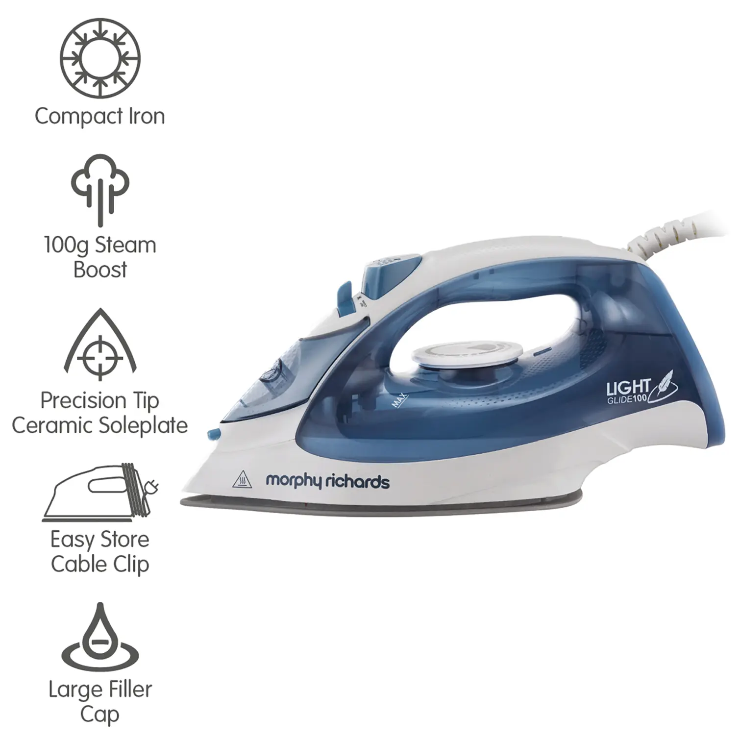 Morphy Richards 300401 Light Glide Iron 100