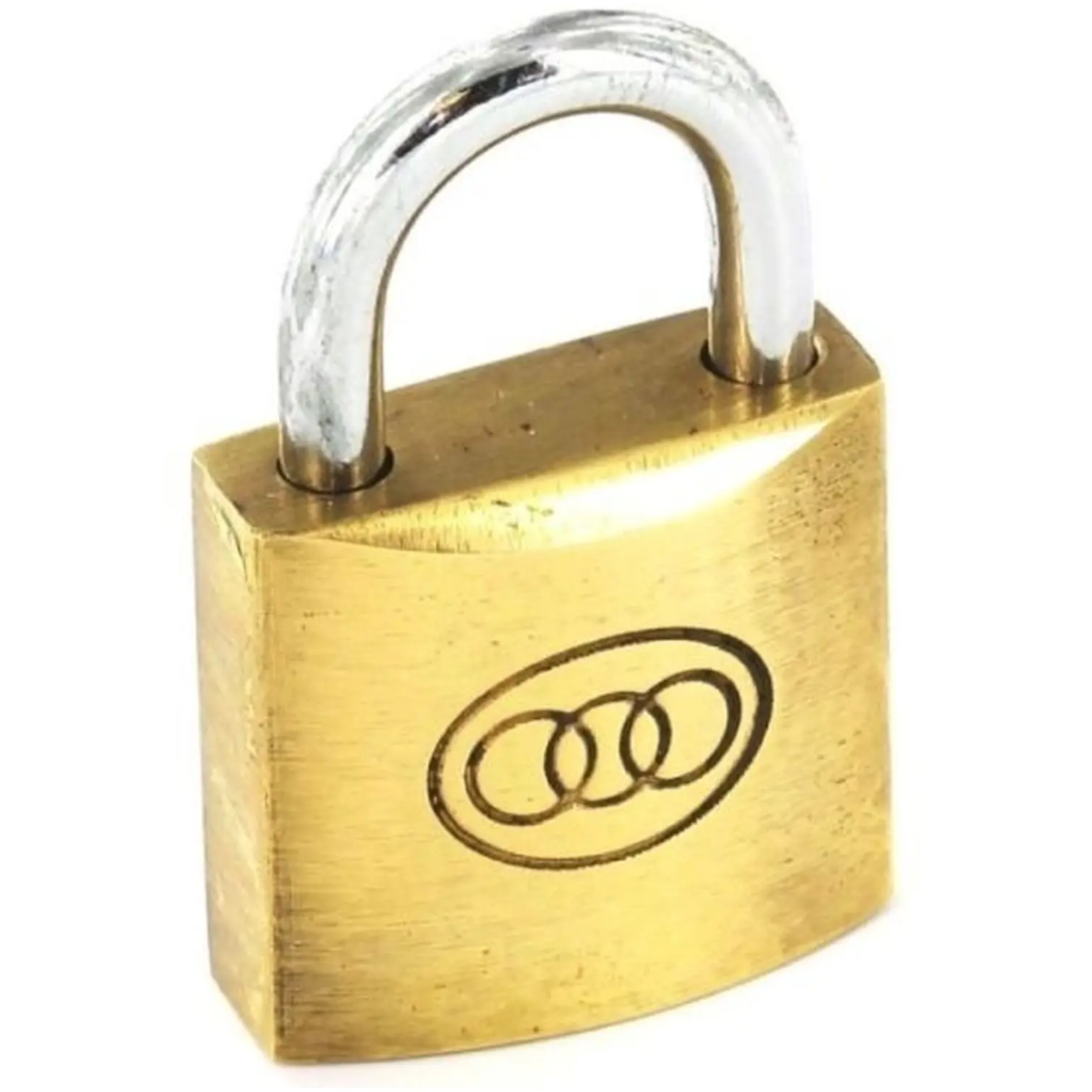 Securit 50mm Tricircle Brass Padlock