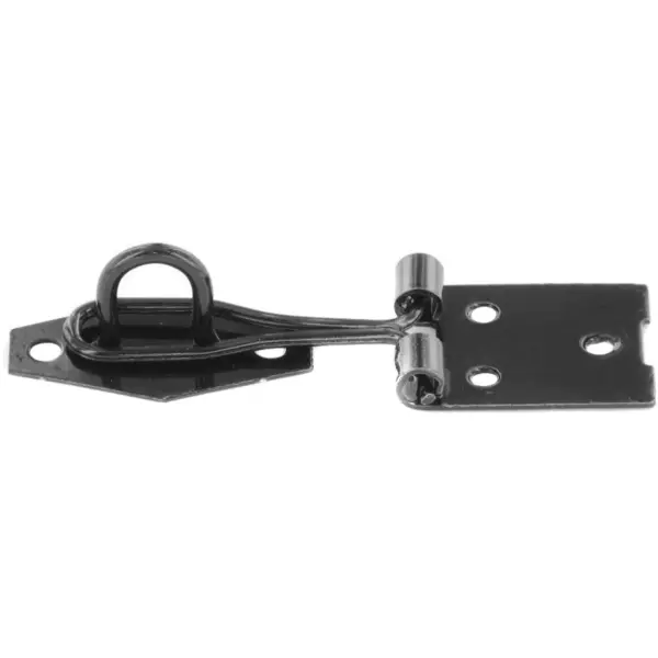 Securit Black Wire Hasp & Staple 75mm(3")