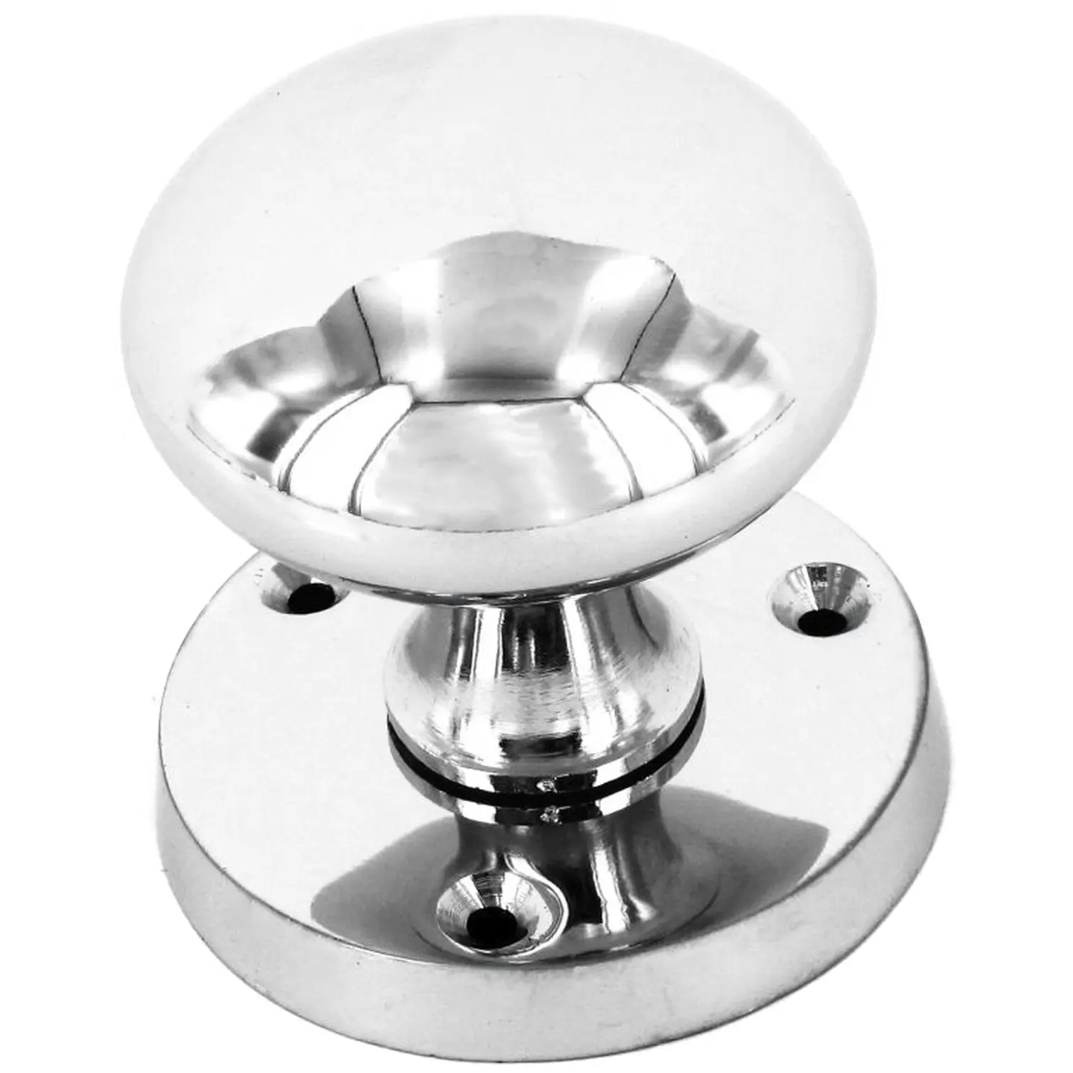 Securit Chrome Mortice Knobs Round 60mm(2.4")