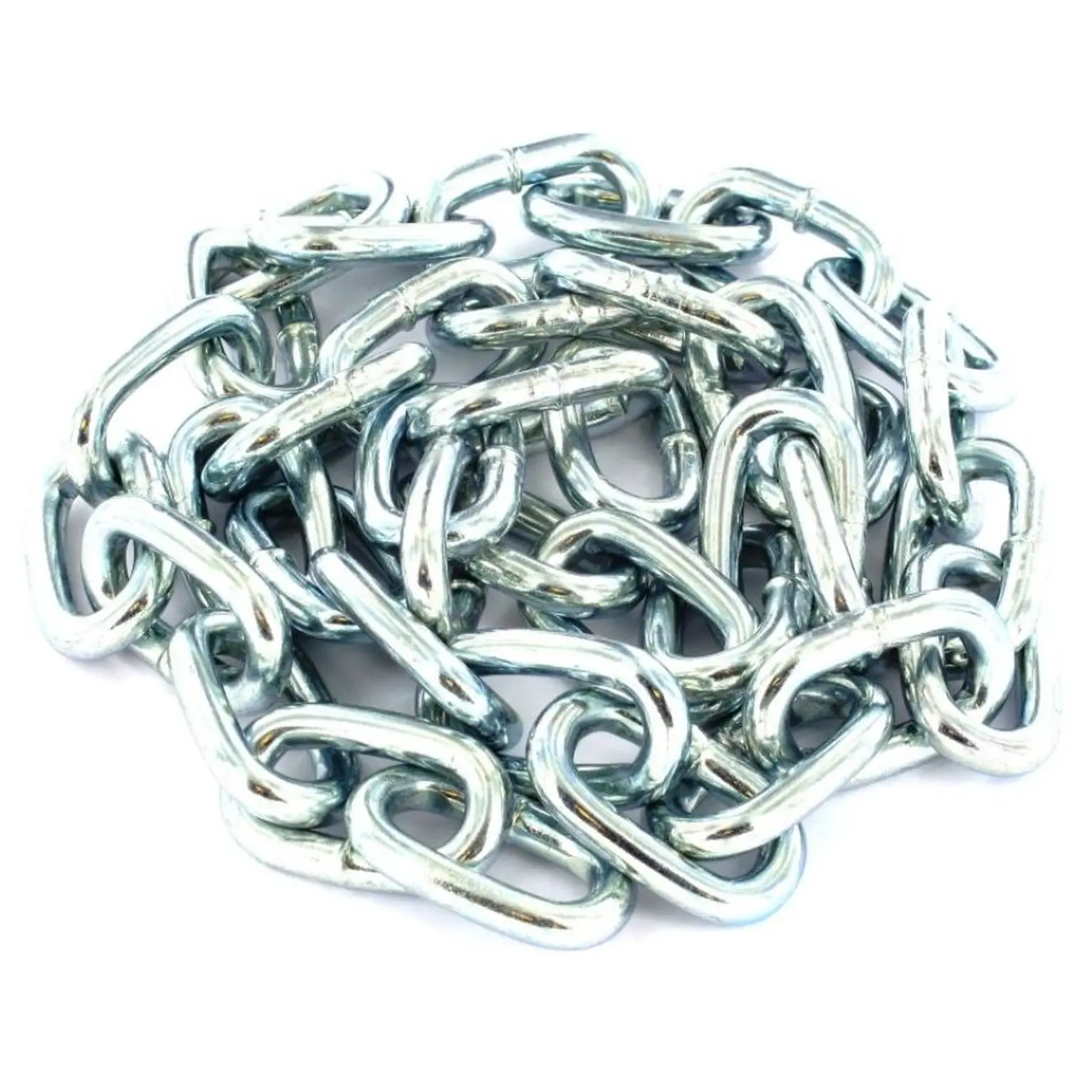Securit Zinc Plated Chain 4mm  x 1m