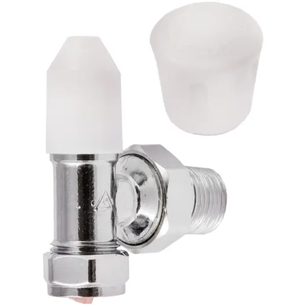 Securplumb Radiator Valve Angled 15mm