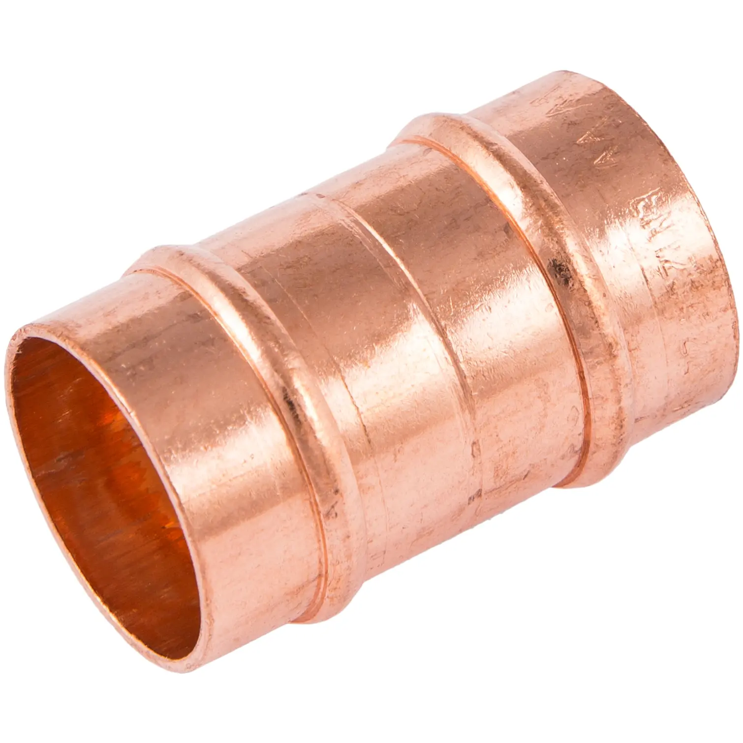 Securplumb COPPER Straight Connector pk2