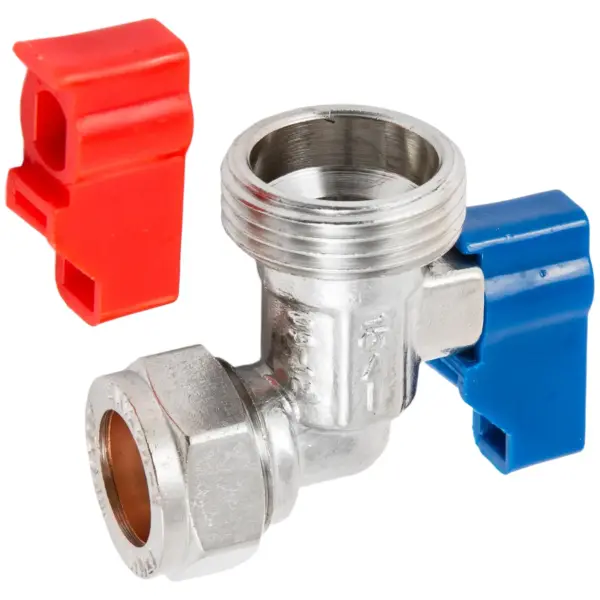 Securplumb Angled Washing Machine Tap 15mm