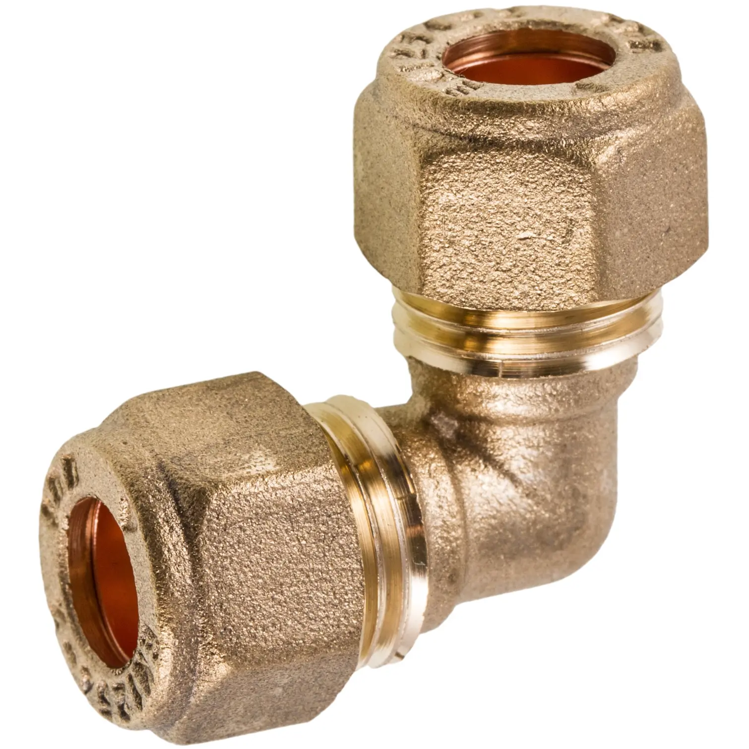 Securplumb 22mm BRASS Elbow (1)