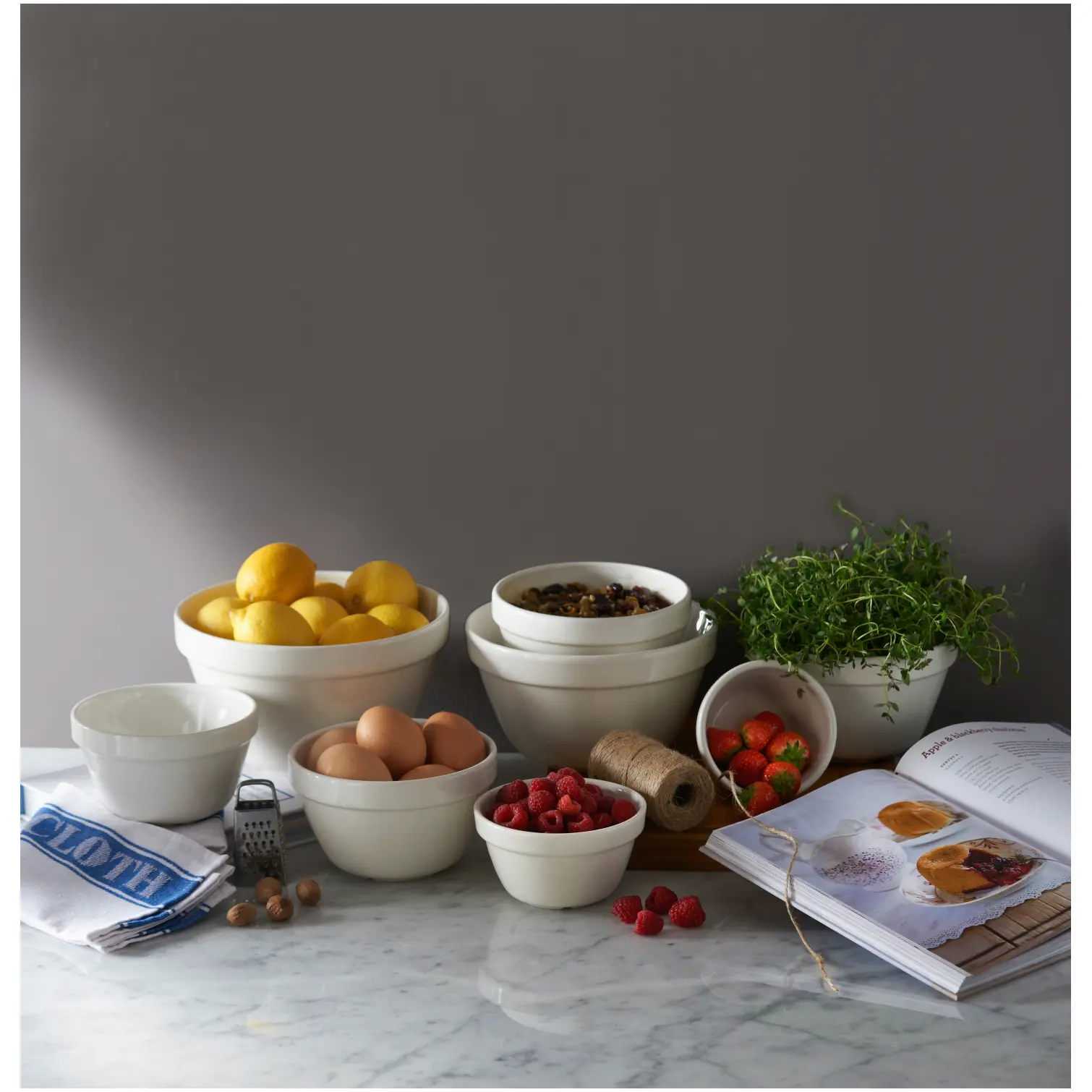 Mason Cash 170mm Pudding Basin White