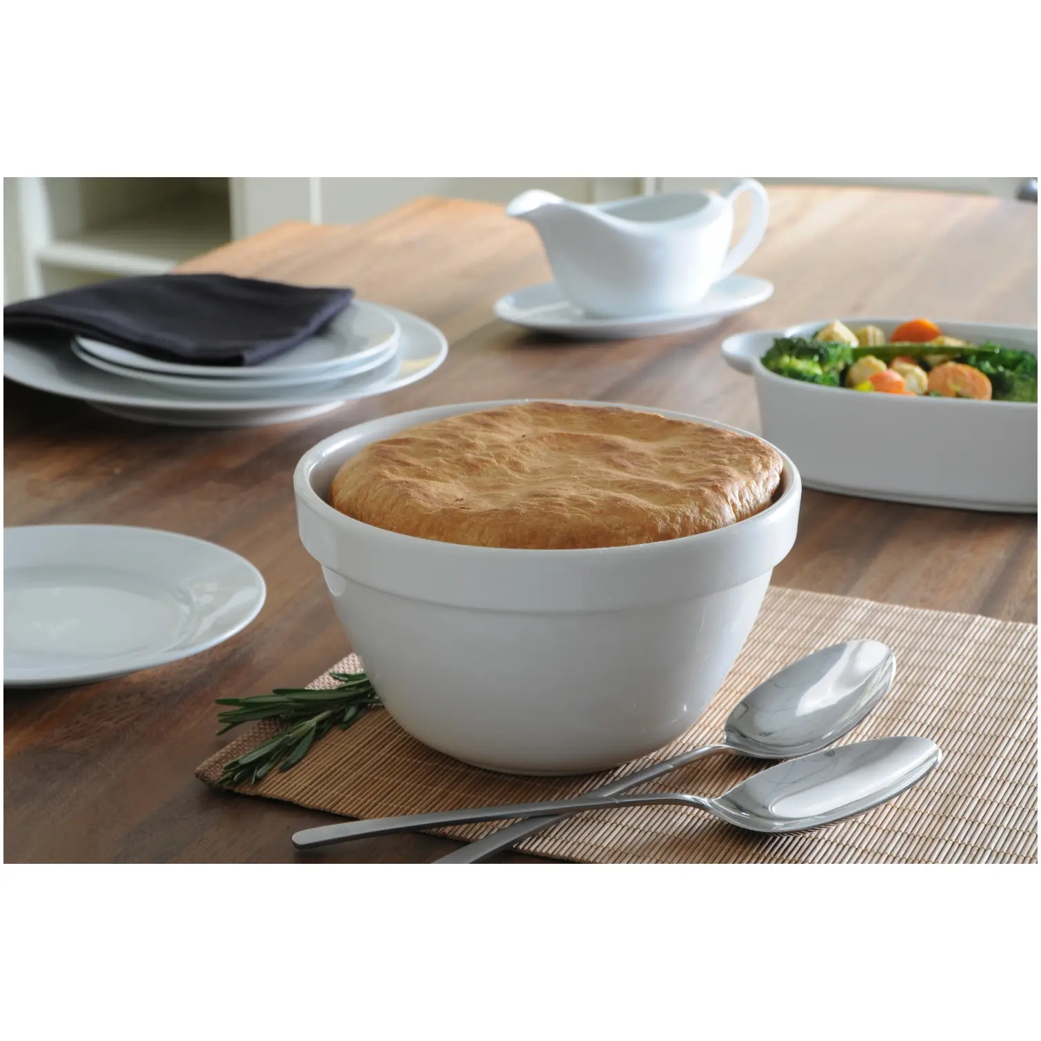 Mason Cash 160mm Pudding Basin White