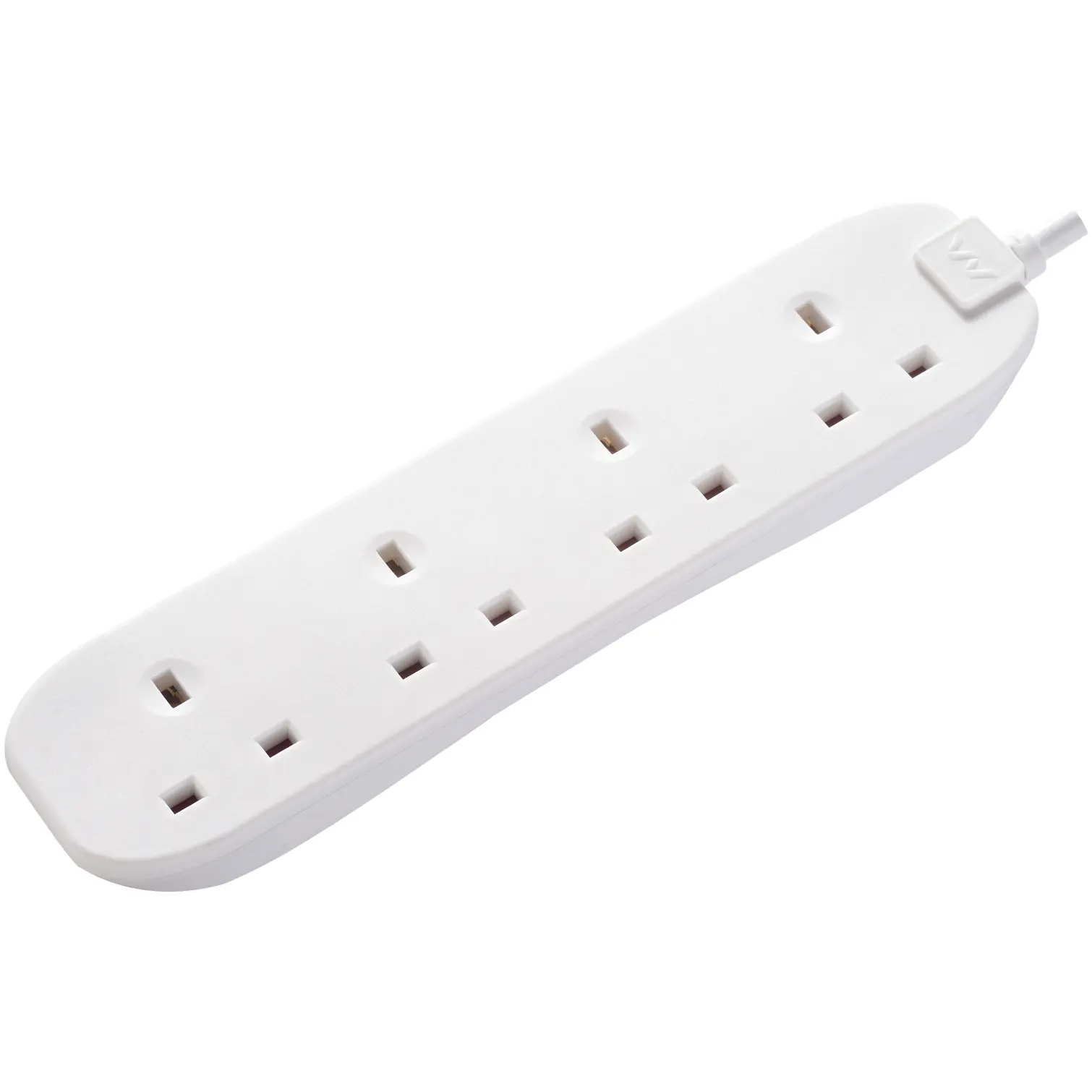 Masterplug 4 Gang 13amp 1m Extension Lead