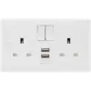 13A Switched Socket With USB
