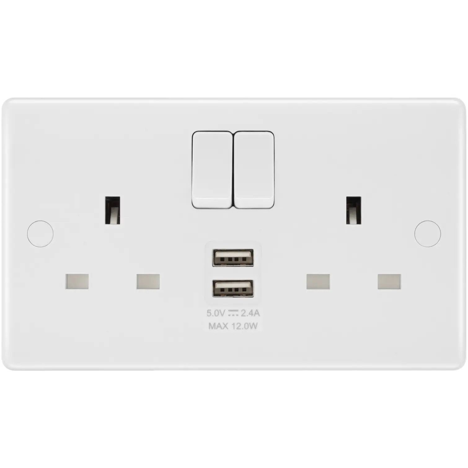 13A Switched Socket With USB