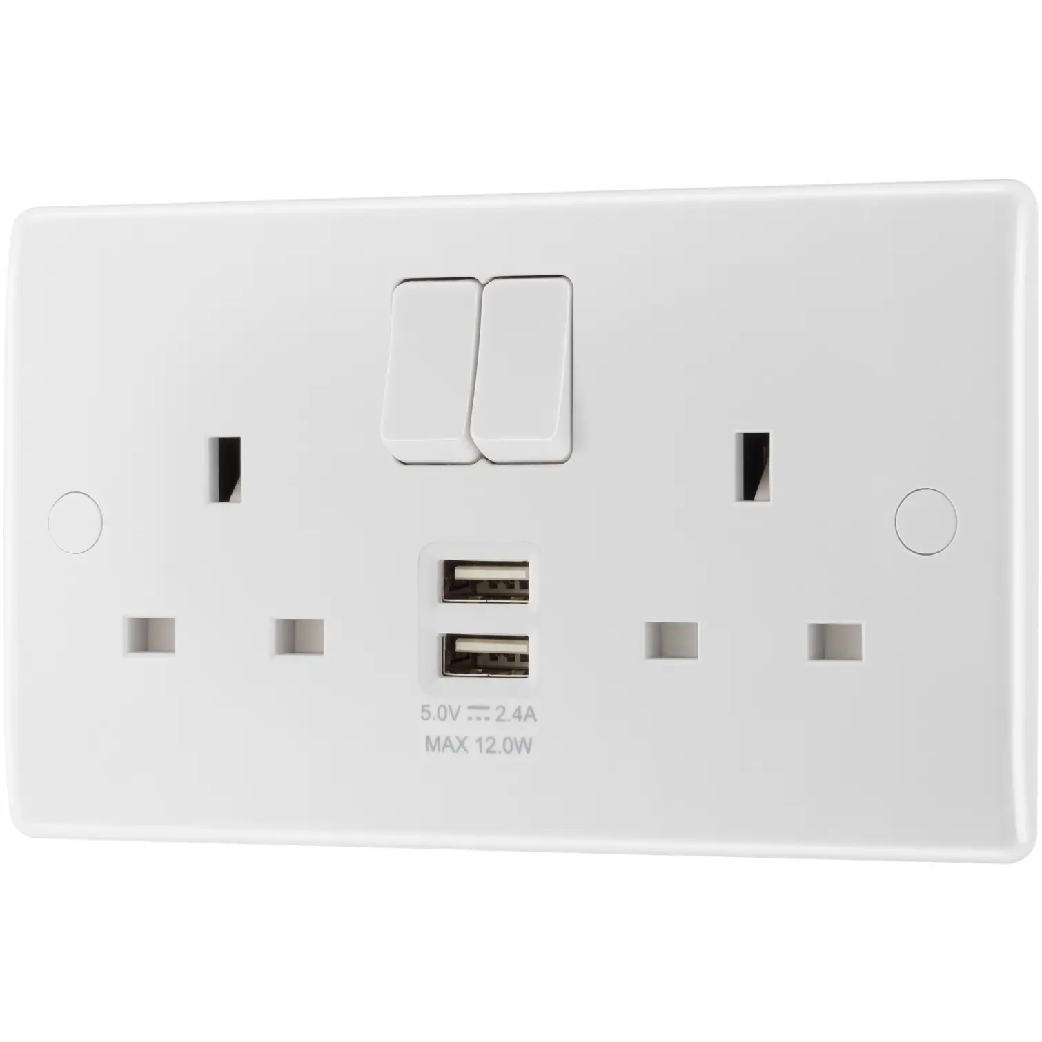 13A Switched Socket With USB