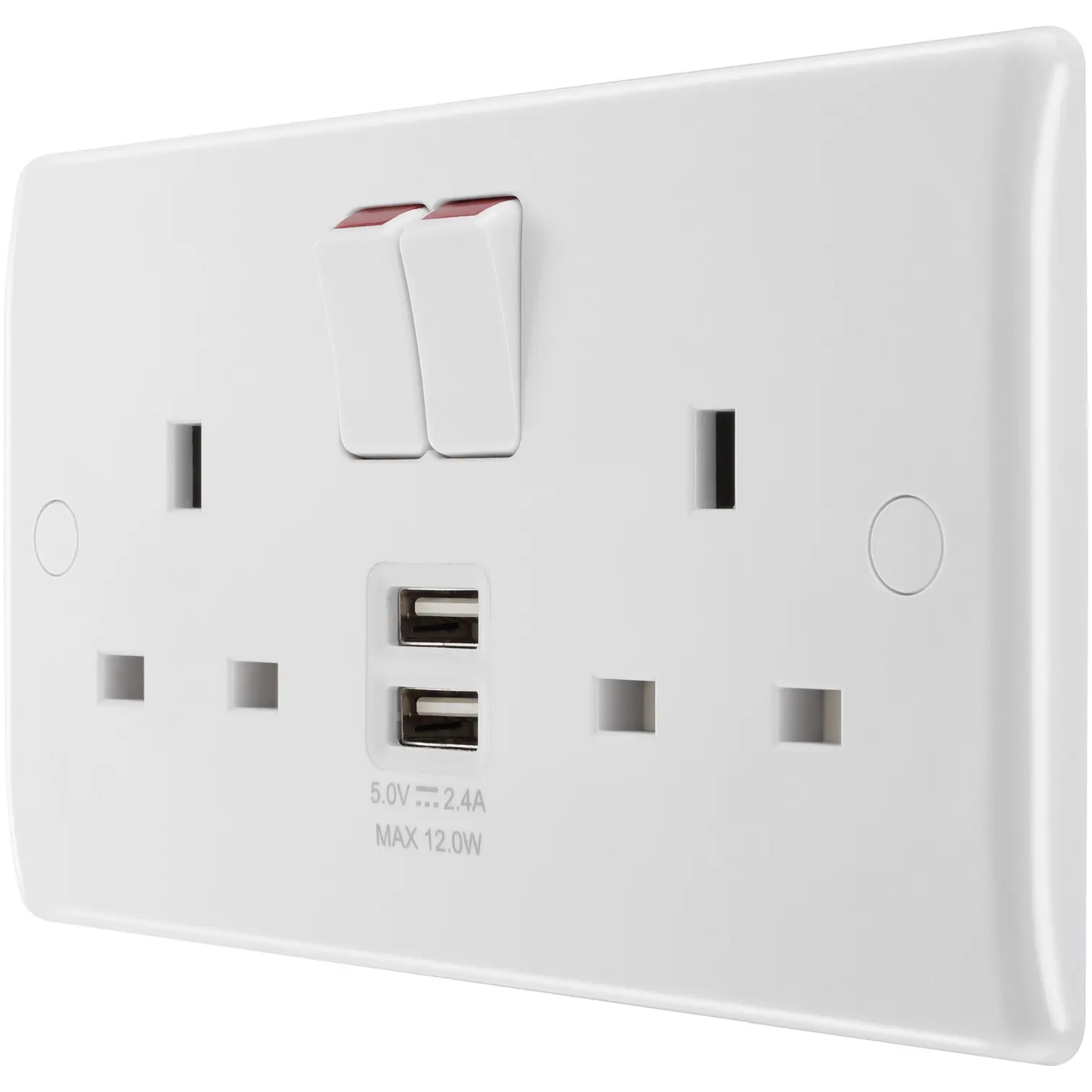 13A Switched Socket With USB