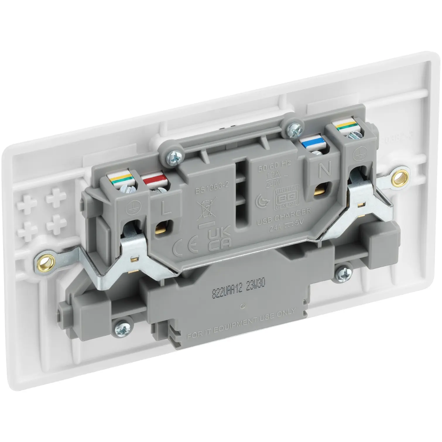 13A Switched Socket With USB