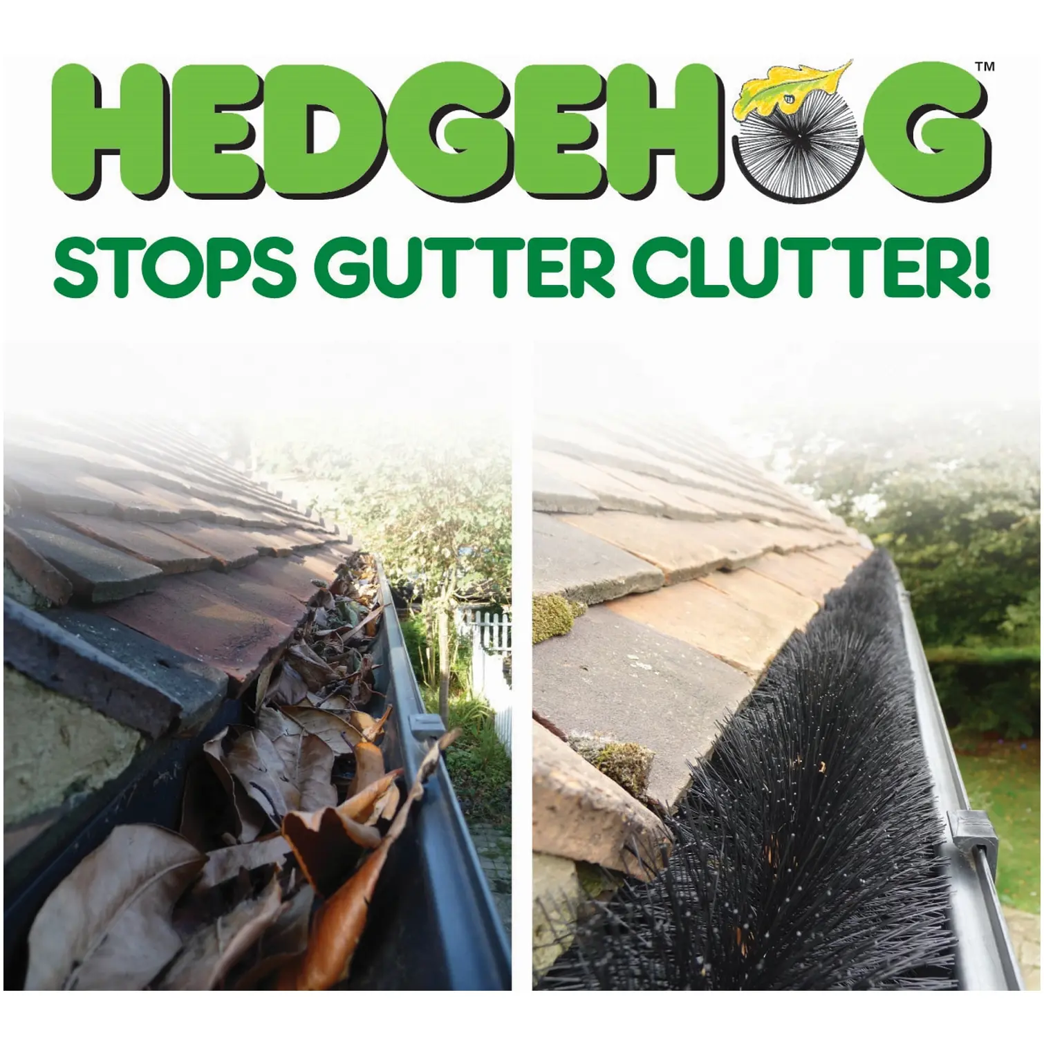 Hedgehog Gutter Brush 100mm Diameter 4 meters Long