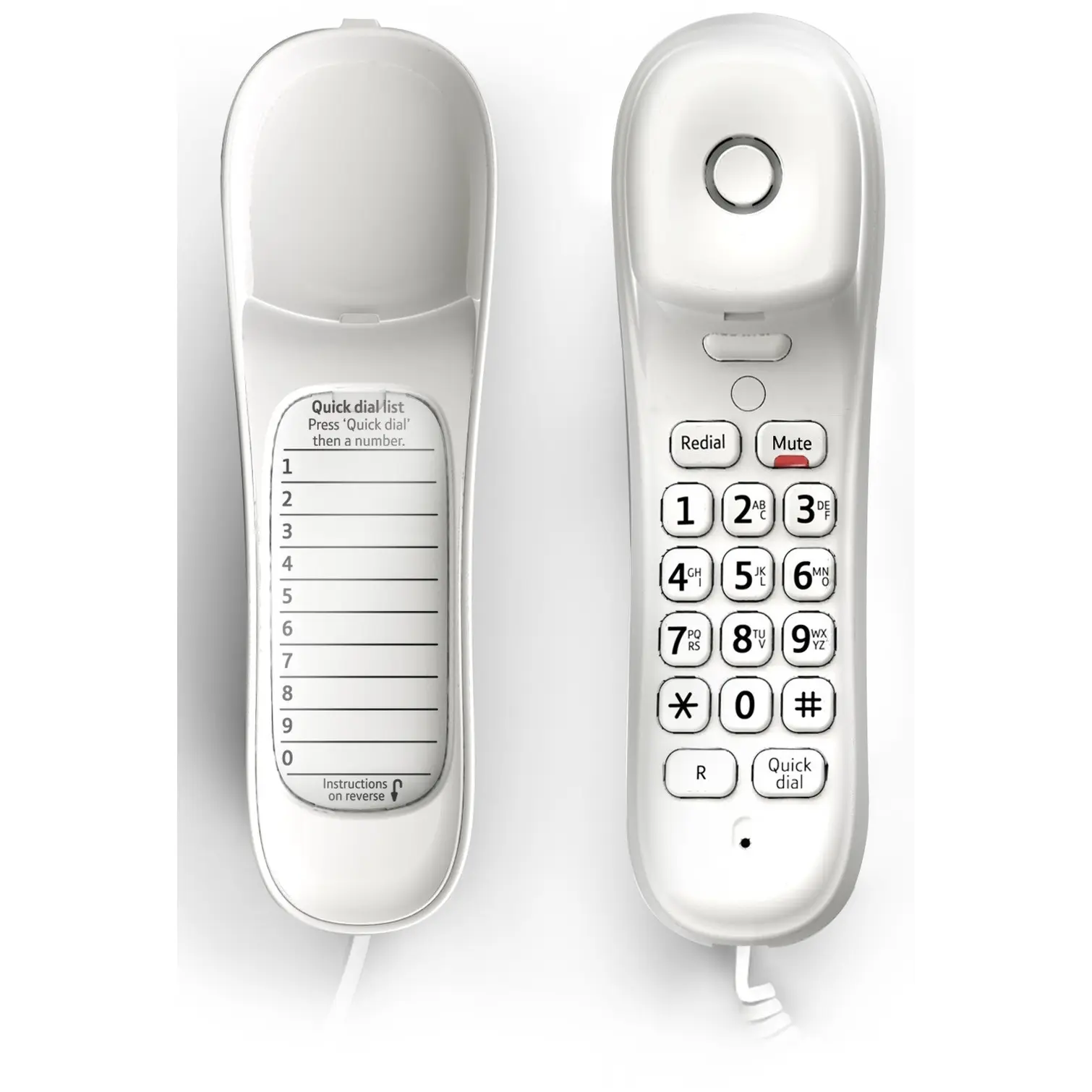 BT Duet 210 Telephone White