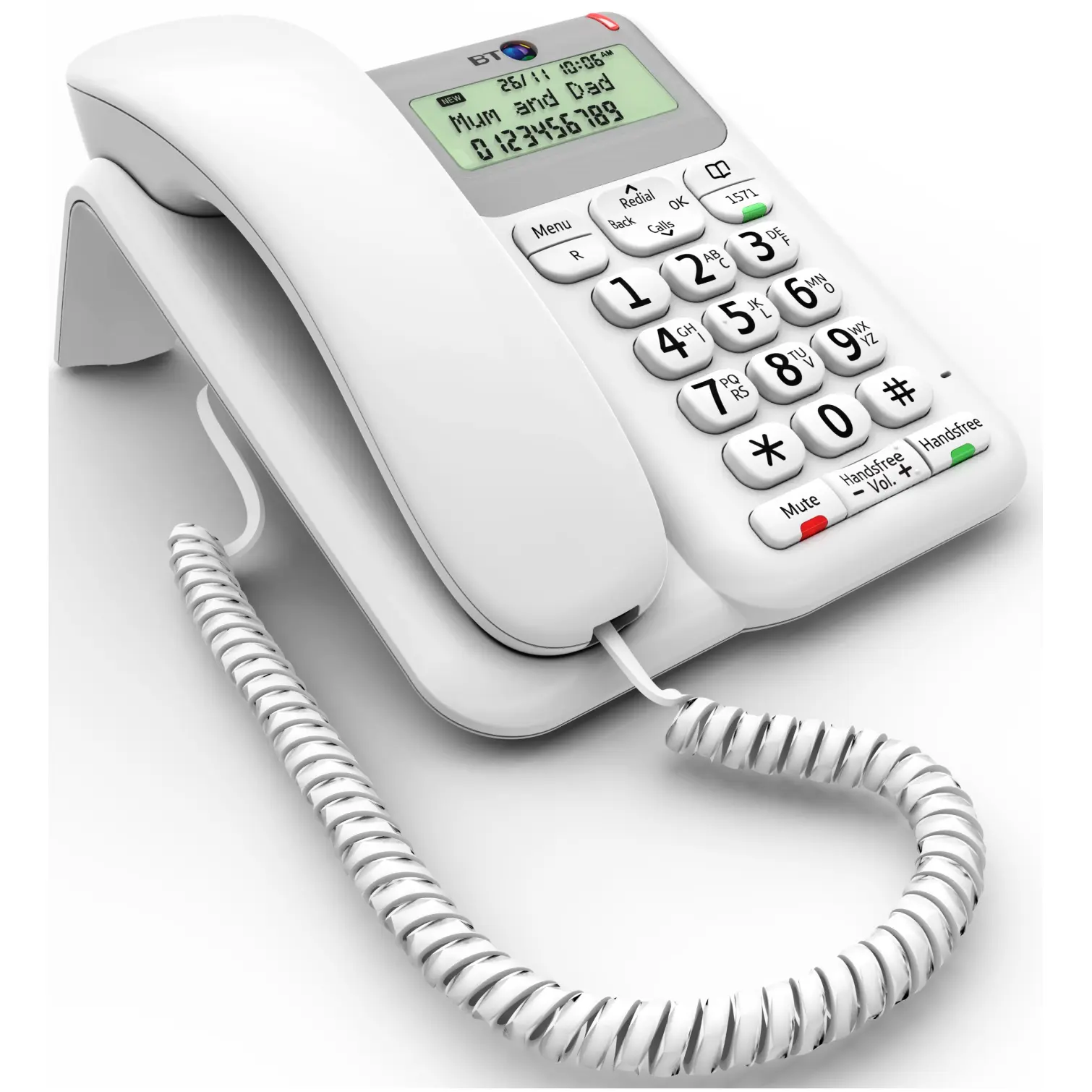 BT Decor 2200 Telephone White