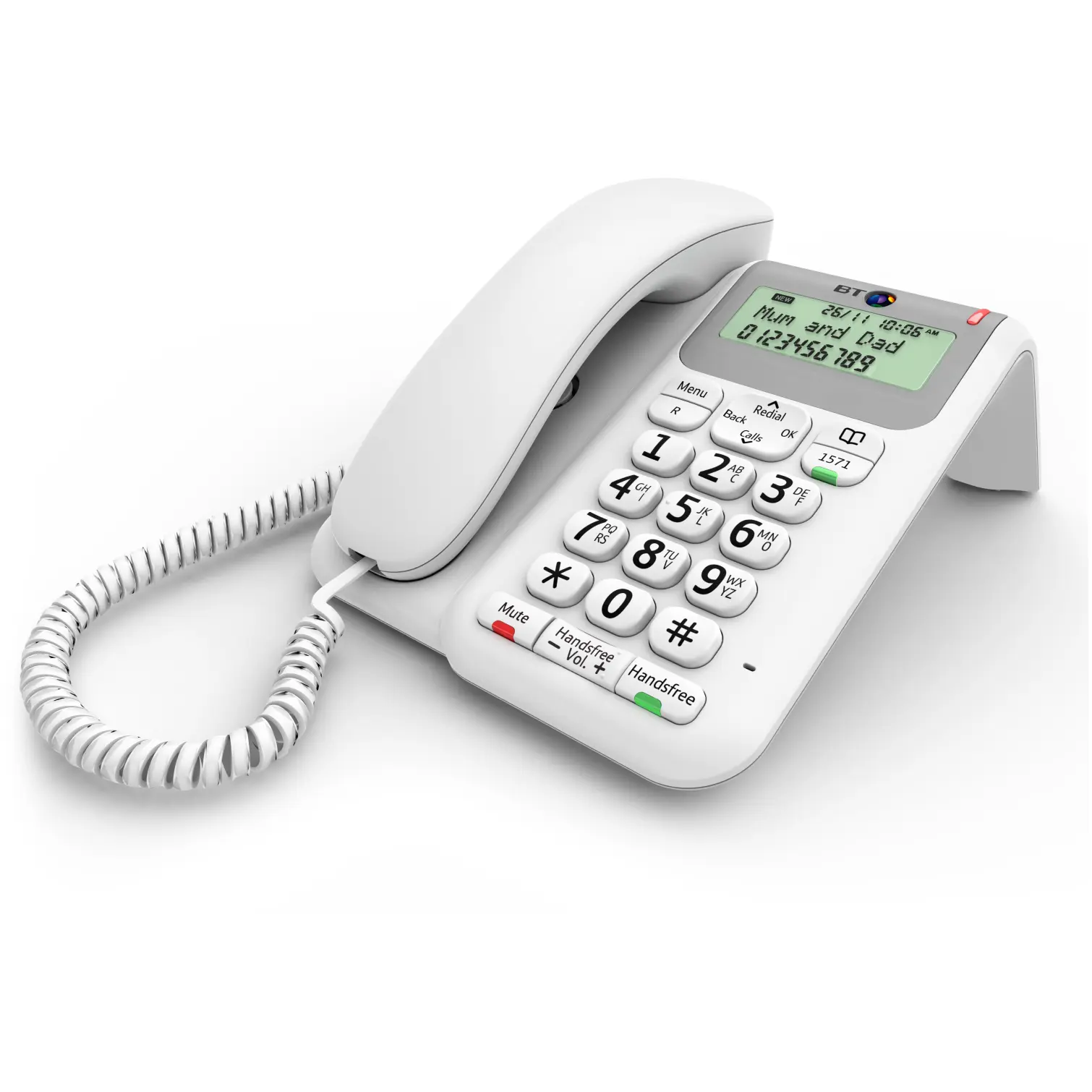 BT Decor 2200 Telephone White