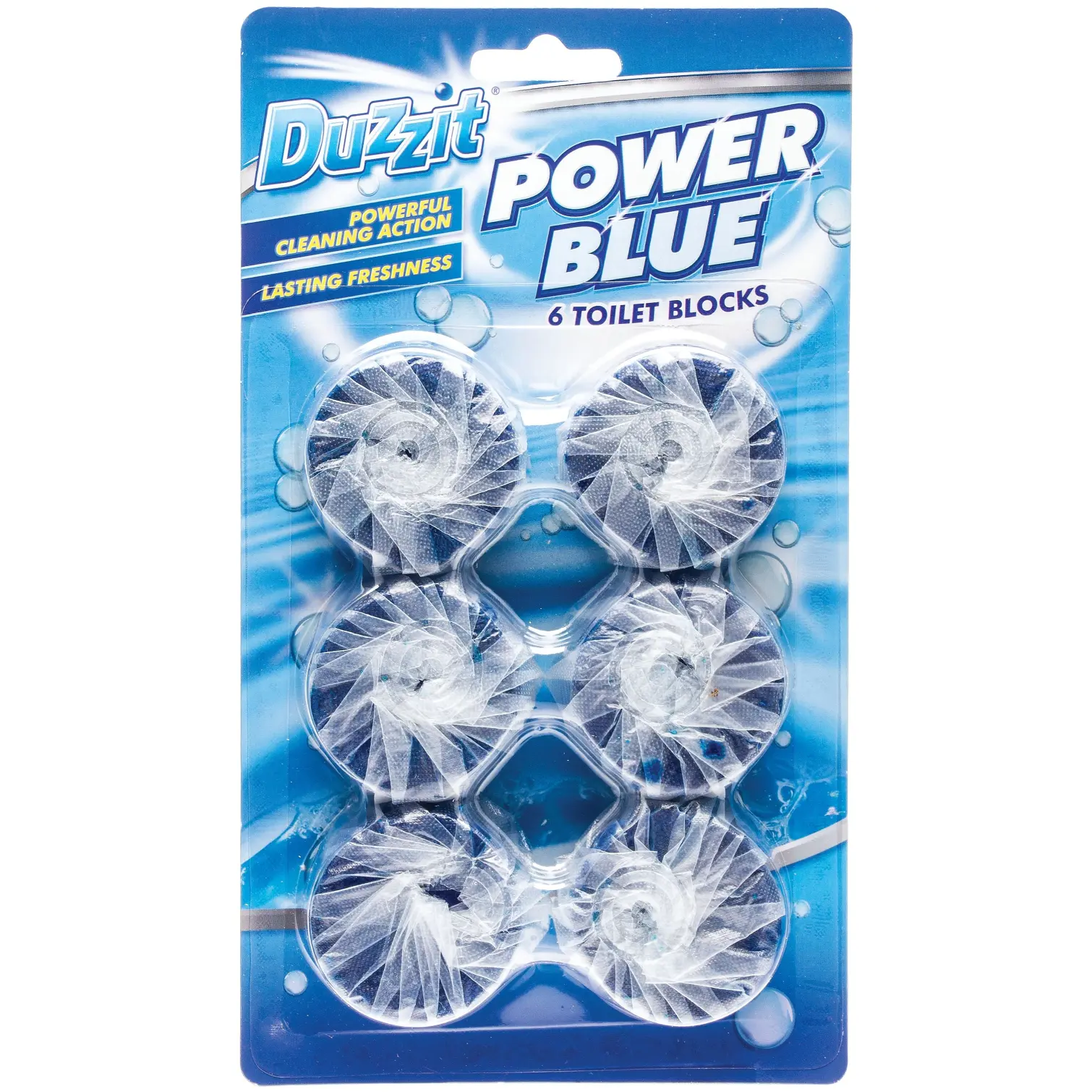 Power Blue Toilet Block 6Pk