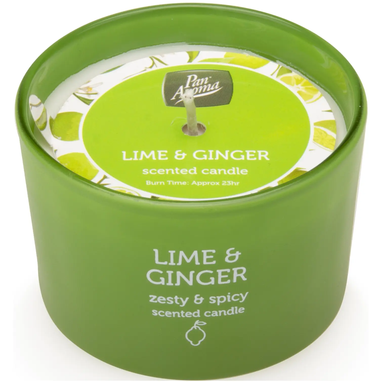Pan Aroma Lime & Ginger Scented Candle